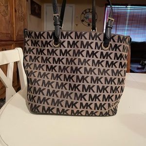 Michael Kors Fabric Tote Bag
